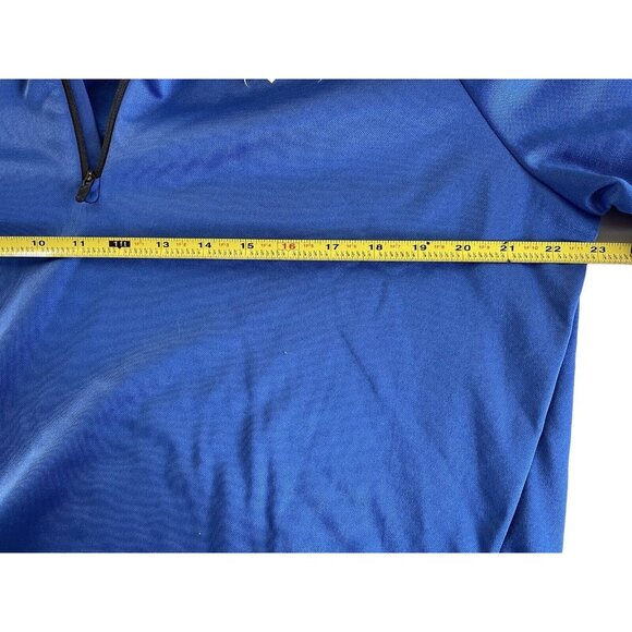 Nike Men's Therma Dri-Fit 1/4 Zip Pullover Training H School Sports Blue New - Picture 6 of 8